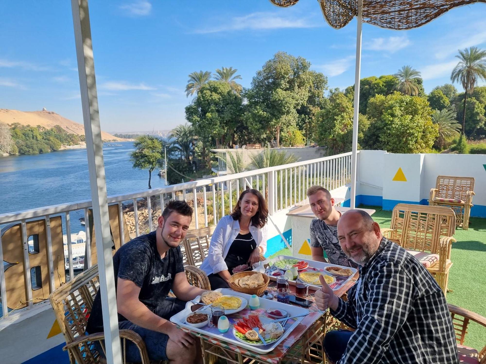 Abazido Nubian Guest House Aswan Exterior foto